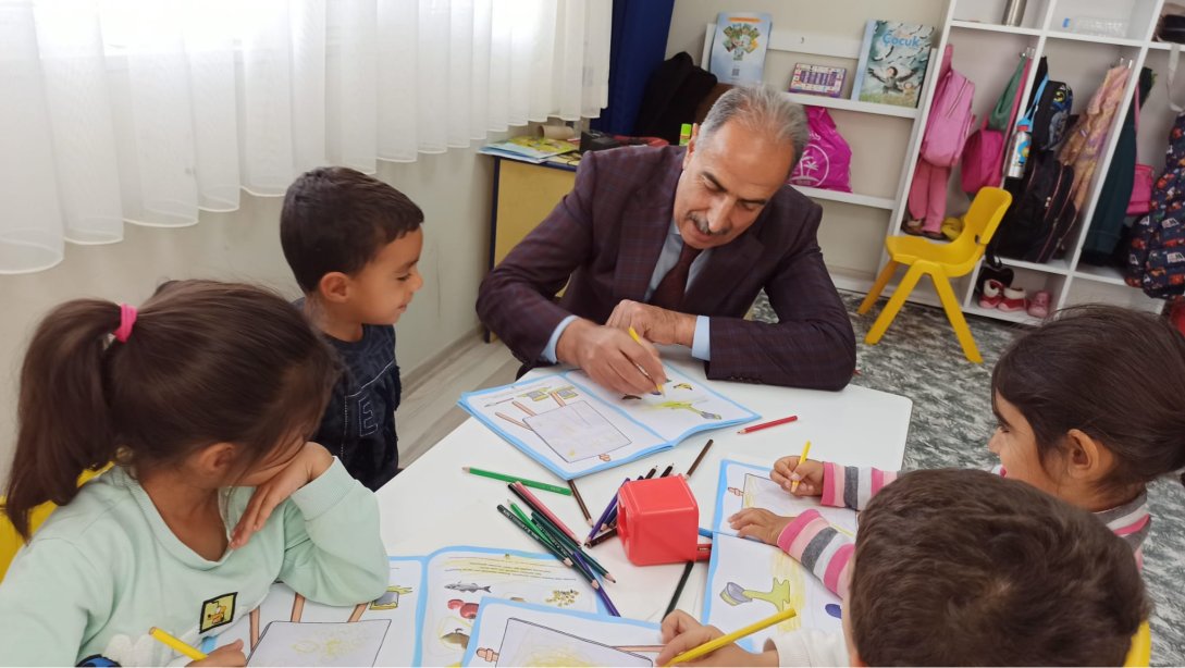 KONTEYNER KENT İÇİNDE BULUNAN ANAOKULLARI ZİYARET EDİLDİ.