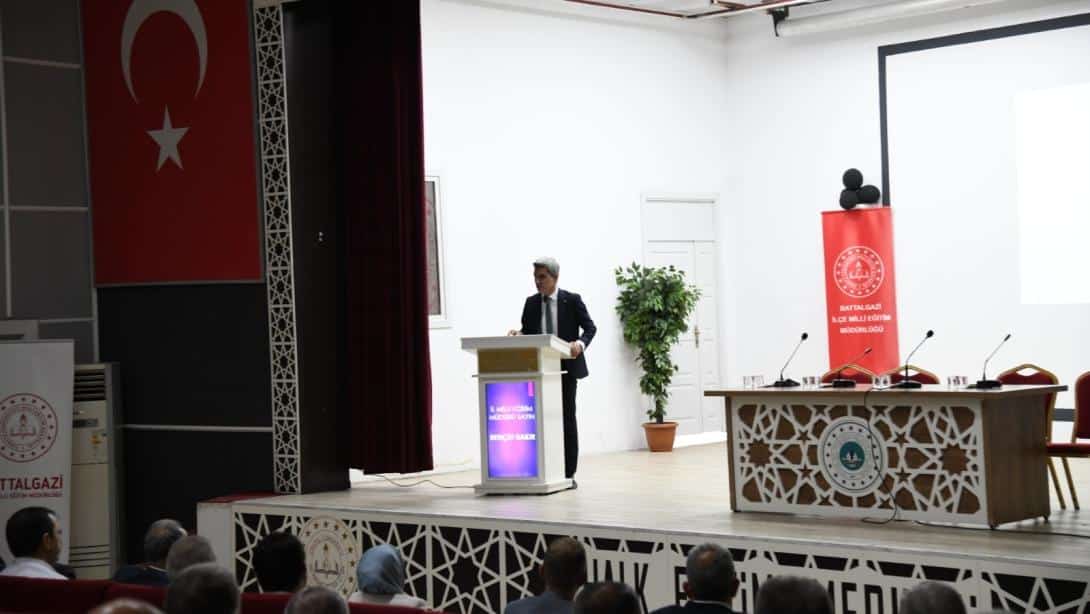 2025/2026 EĞİTİM ÖĞRETİM YILI SENE BAŞI OKUL VE KURUM MÜDÜRLERİ TOPLANTISI
