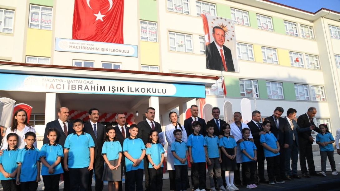 Hacı İbrahim Işık İlkokulu Açıldı